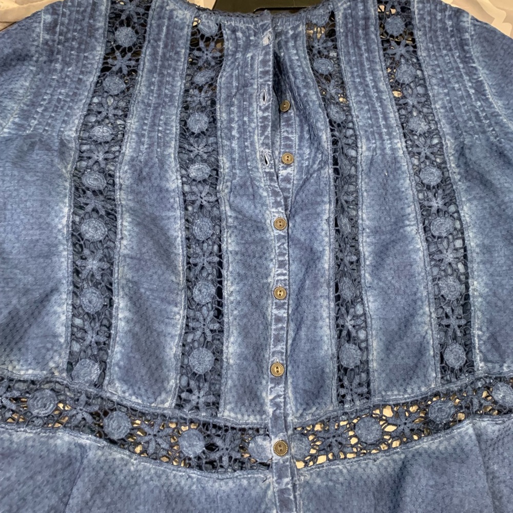 Free people demin top - Picture 3 of 5